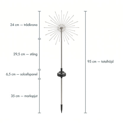 Stella – Solcelledrevet dekorationsbelysning